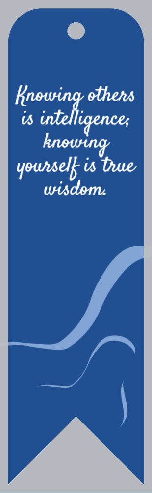 Illustrative Bookmark Printing template preview 8