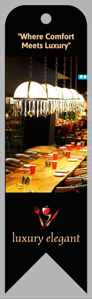 Food Hotel And Restaurant Bookmark Printing template preview 28