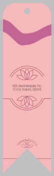 Basic Bookmark Printing template preview 4