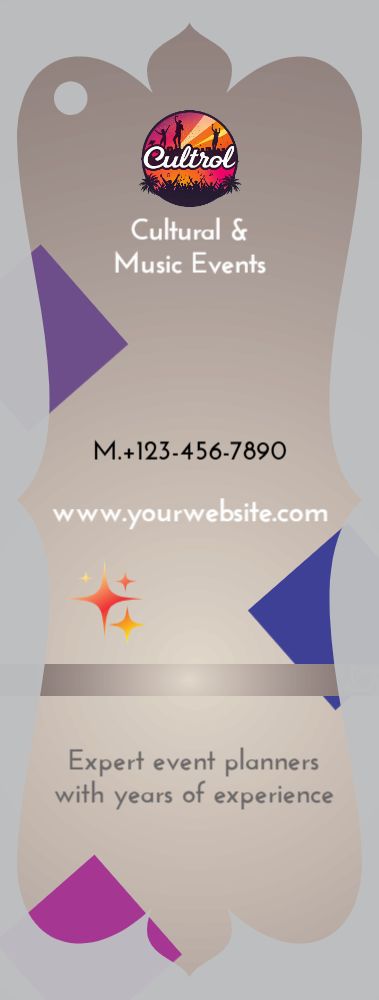 Bookmark Printing template preview 16