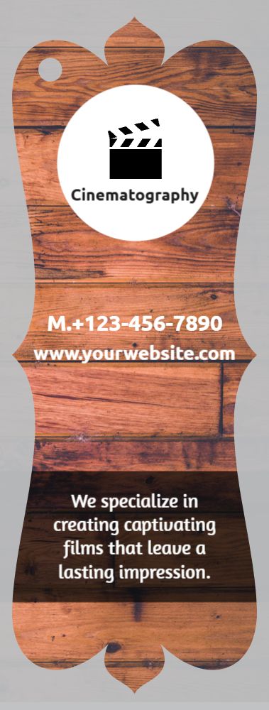 Bookmark Printing template preview 23