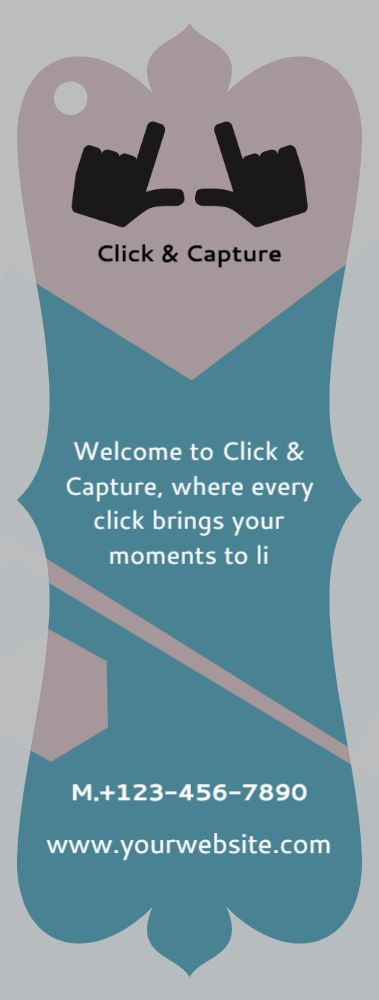 Arts And Photography Bookmark Printing template preview 14