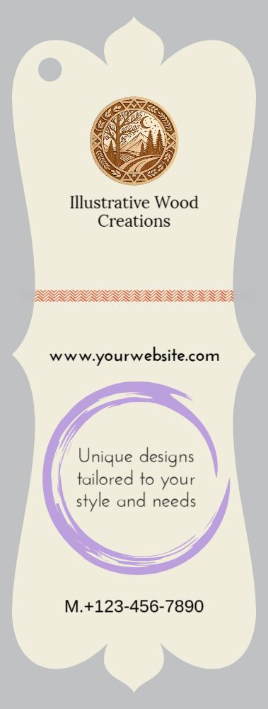 Bookmark Printing template preview 21