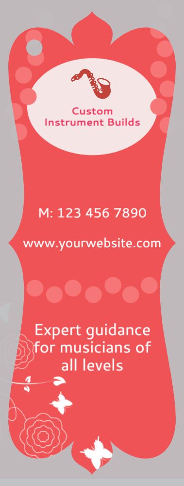 Bookmark Printing template preview 15