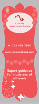 Bookmark Printing template preview 1