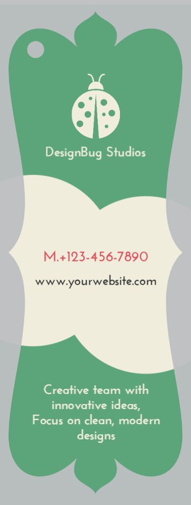 Bookmark Printing template preview 24