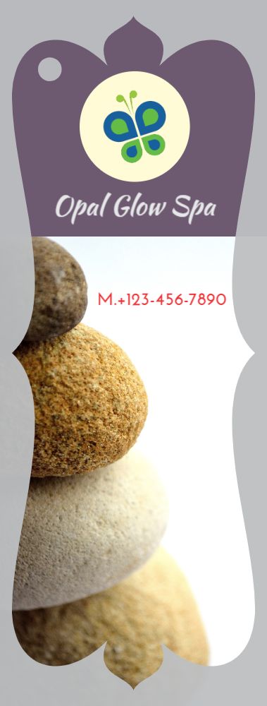 Beauty Bookmark Printing template preview 24