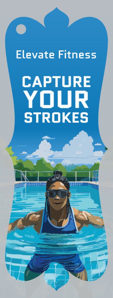 Sport Bookmark Printing template preview 15