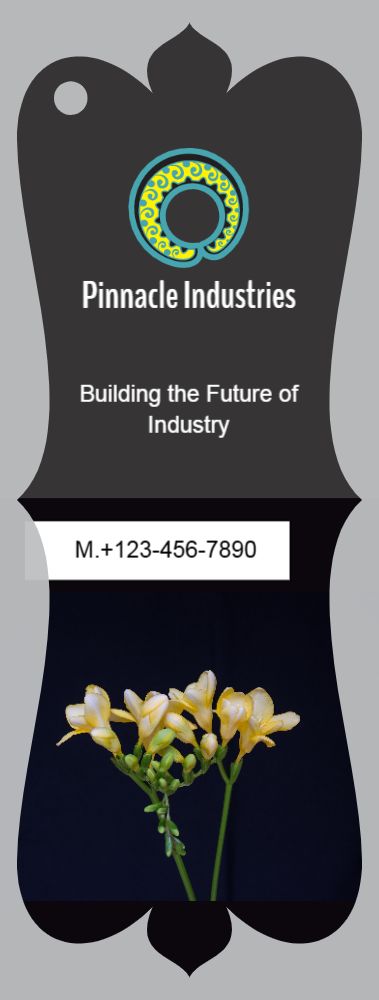 Basic Bookmark Printing template preview 29