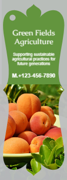 Agriculture Bookmark Printing template preview 7