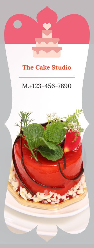 Food Hotel And Restaurant Bookmark Printing template preview 23