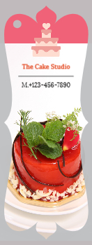 Food Hotel And Restaurant Bookmark Printing template preview 8