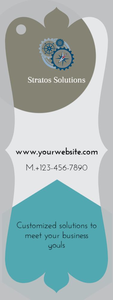 Bookmark Printing template preview 27