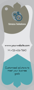 Bookmark Printing template preview 13