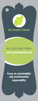 Bookmark Printing template preview 3