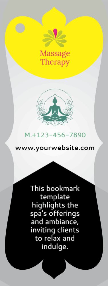 Bookmark Printing template preview 18