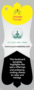 Bookmark Printing template preview 4