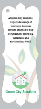 Real Estate Interior Design Bookmark Printing template preview 6