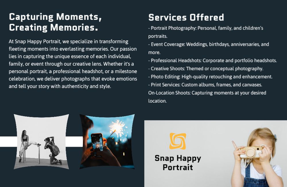 Arts And Photography Brochure Printing template preview 11
