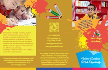 Education And Training Brochure Printing template preview 9