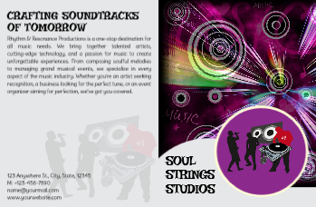 Music Dj Brochure Printing template preview 1