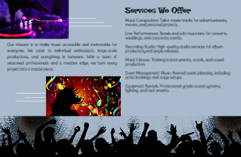 Music Dj Brochure Printing template preview 2
