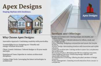 Real Estate Interior Design Brochure Printing template preview 4