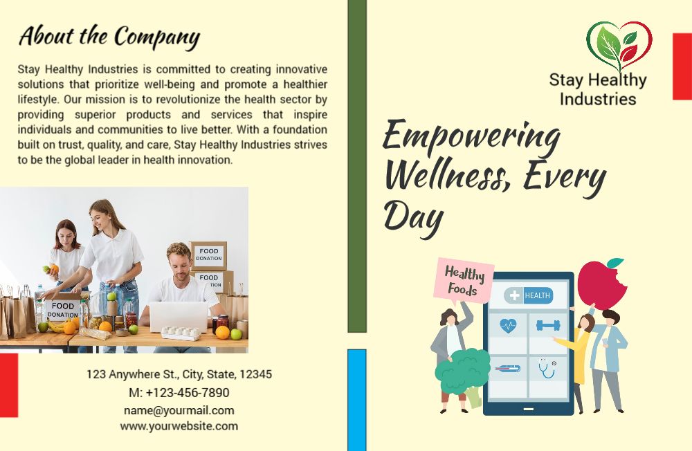 Health Care And Pharma Brochure Printing template preview 20