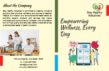 Health Care And Pharma Brochure Printing template preview 7