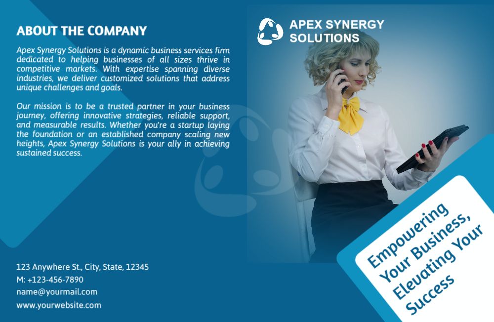 Marketing And Advertising Brochure Printing template preview 8
