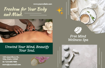 Beauty Brochure Printing template preview 1