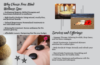 Beauty Brochure Printing template preview 2