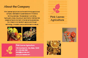 Flowers Brochure Printing template preview 1