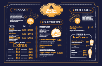Food Hotel And Restaurant Brochure Printing template preview 14