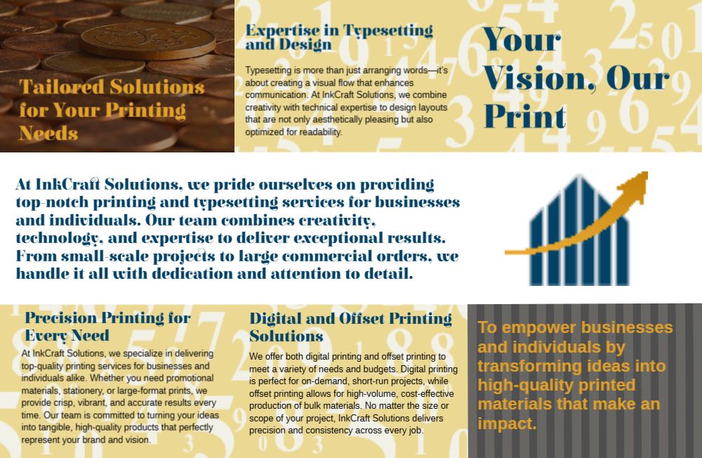 Finance Brochure Printing template preview 11