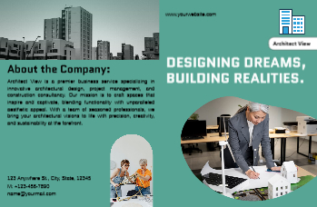 Real Estate Interior Design Brochure Printing template preview 7