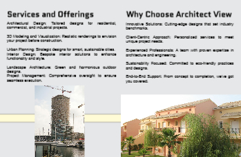 Real Estate Interior Design Brochure Printing template preview 8