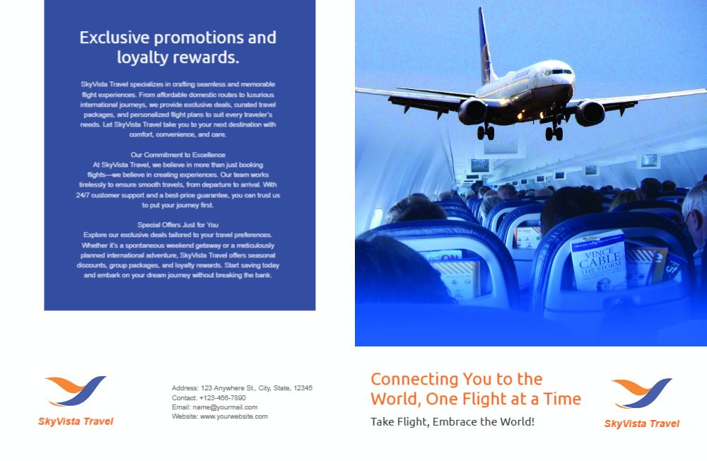 Travels Brochure Printing template preview 16