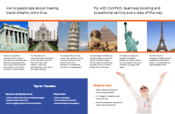 Travels Brochure Printing template preview 8