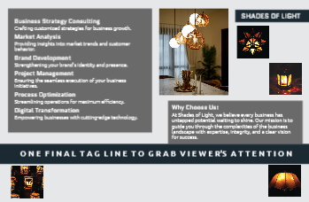 Electronics Brochure Printing template preview 2