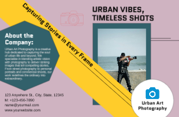 Arts And Photography Brochure Printing template preview 3