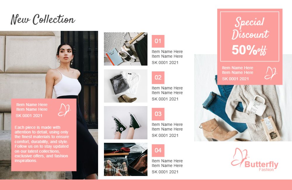 Fashion Brochure Printing template preview 9