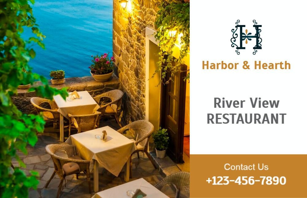 Food Hotel And Restaurant Car Door Magnets template preview 9