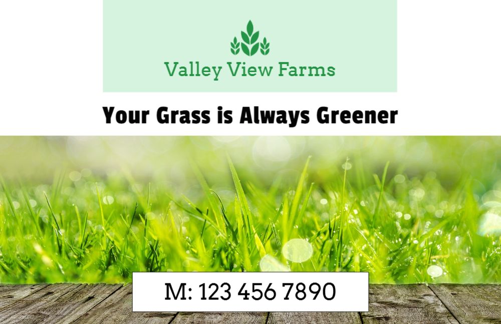 Agriculture Car Door Magnets template preview 5