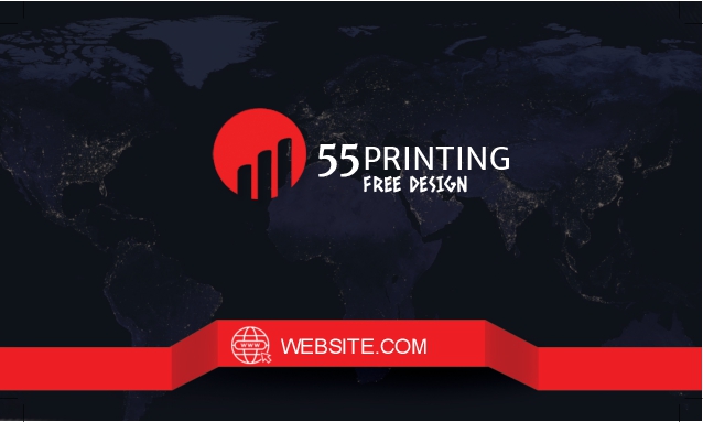 Rush Business Cards Prints template preview 33