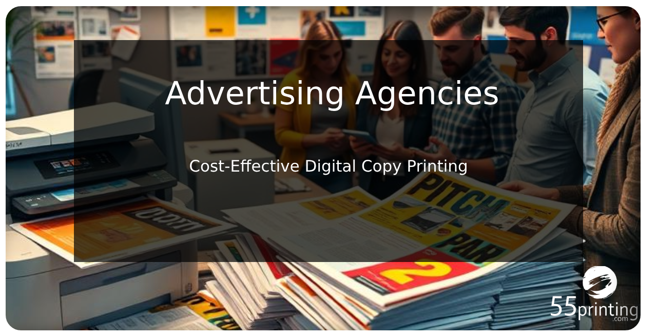 Color copy printing example for Advertising Agencies – Cost-Effective Digital Copy Printing