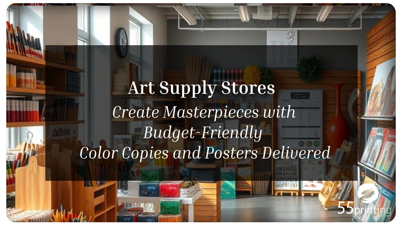 Color copy printing example for Art Supply Stores – Create Masterpieces with Budget-Friendly Color Copies &amp; Posters Delivered