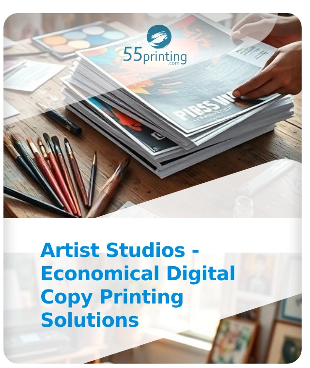 Color copy sample for Artist Studios – Economical Digital Copy Printing Solutions