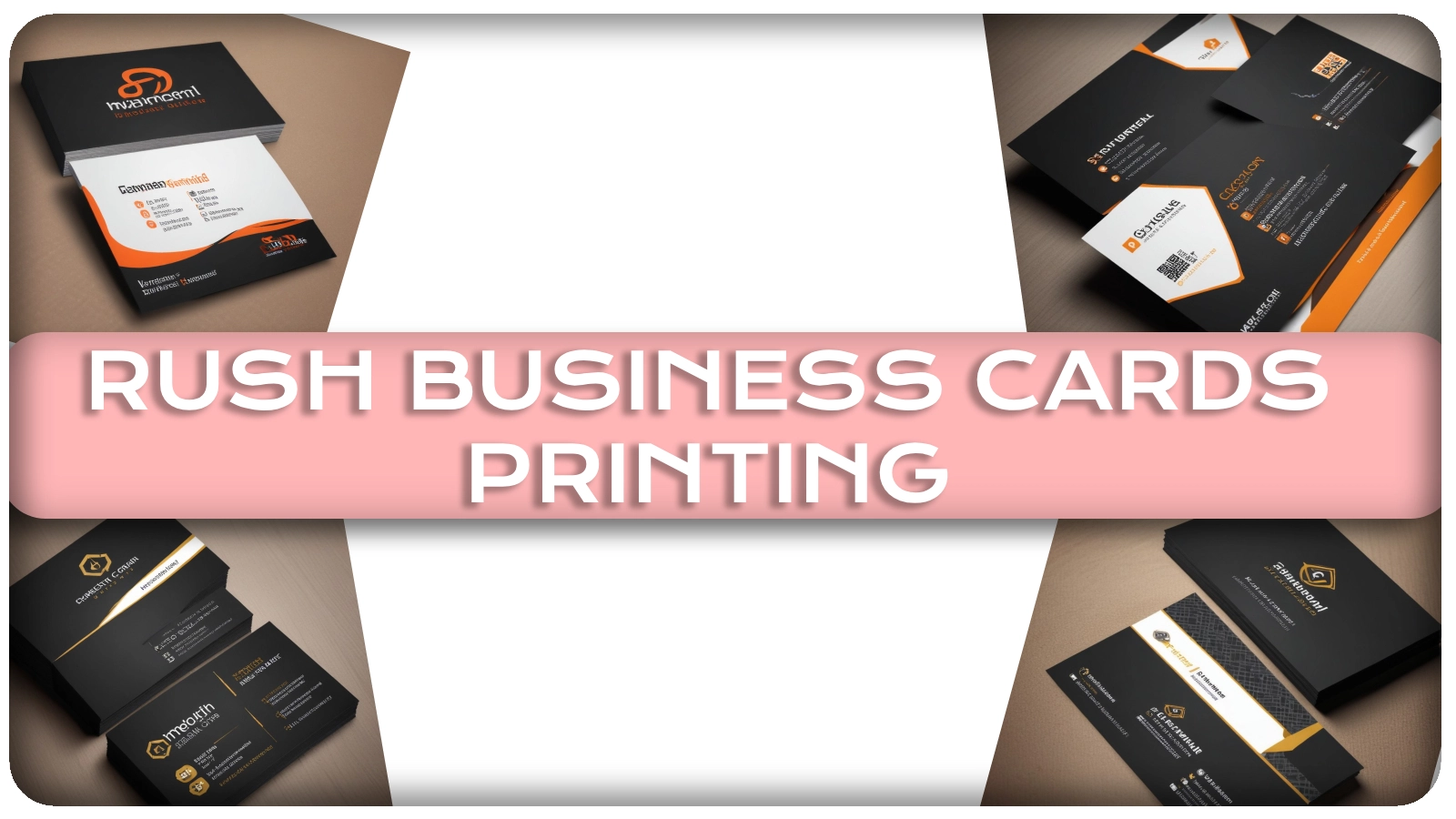 Free RUSH Business Cards Prints – Double UP