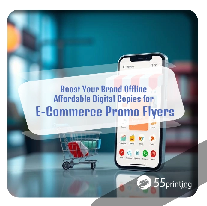 Color copy printing example for Boost Your Brand Offline – Affordable Digital Copies for E-Commerce Promo Flyers